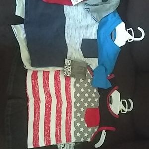 Nwt 5 boys summer outfits